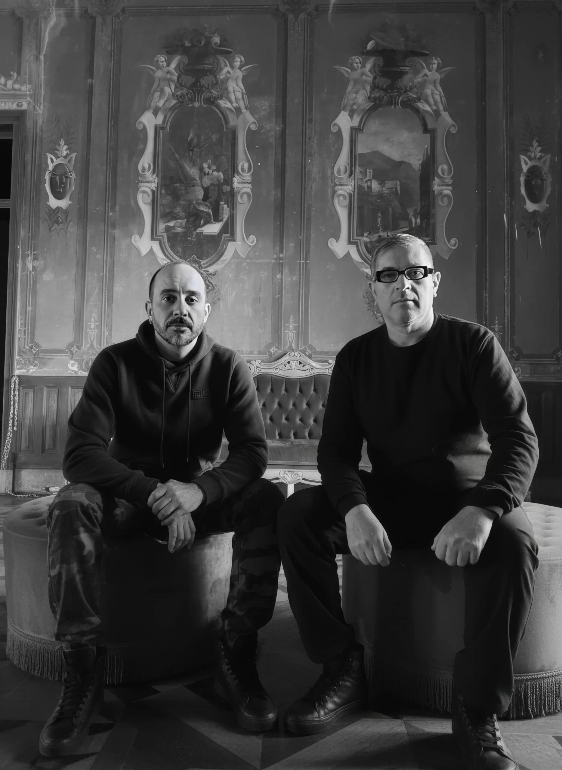 Na foto, os sócios Igor Calmona e DJ Gé Rodrigues 💀🦇